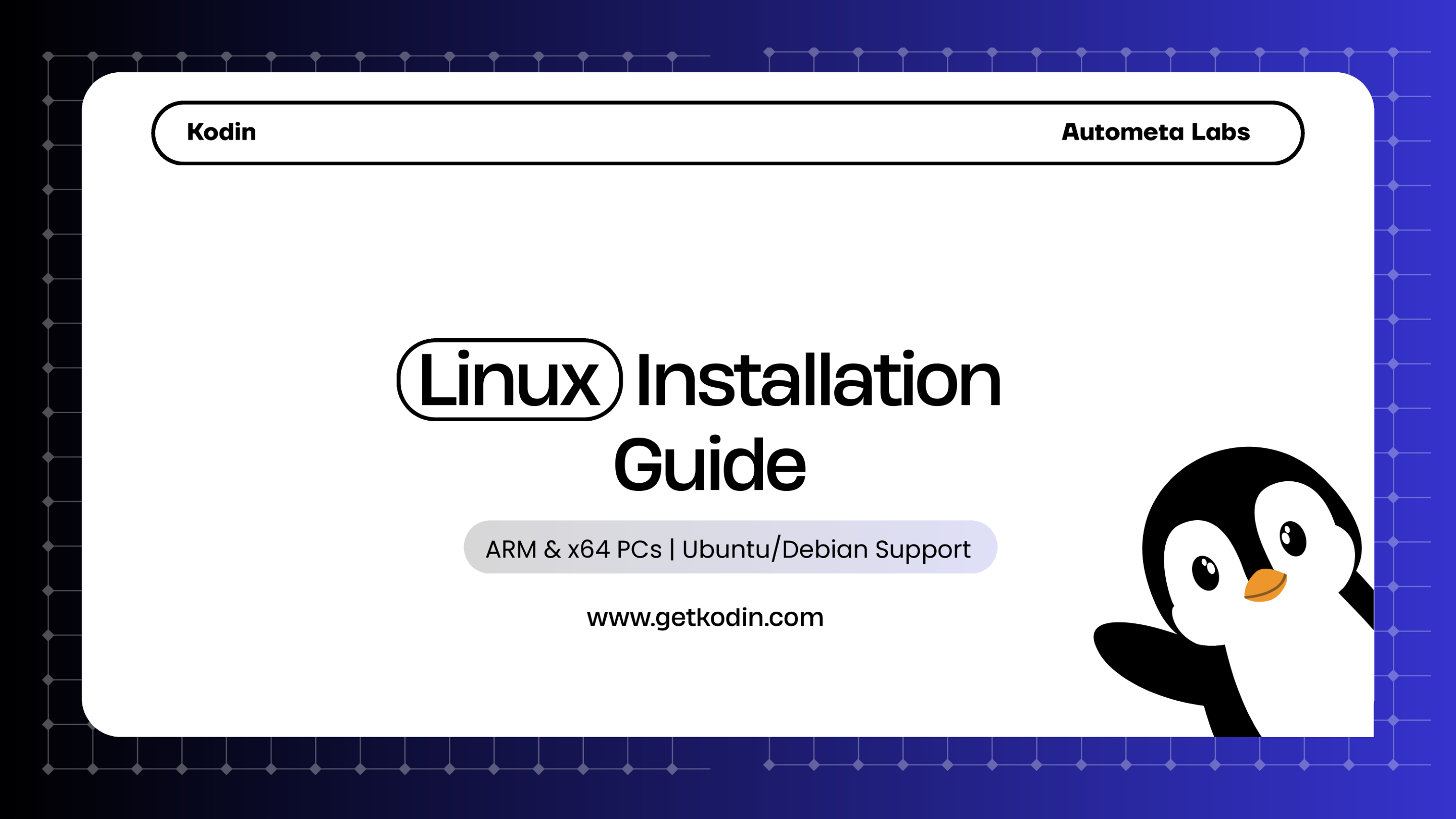 Linux Installation Guide Page 1 - Title